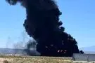 سقوط بمب‌افکن B-52 آمریکا در کالیفرنیا