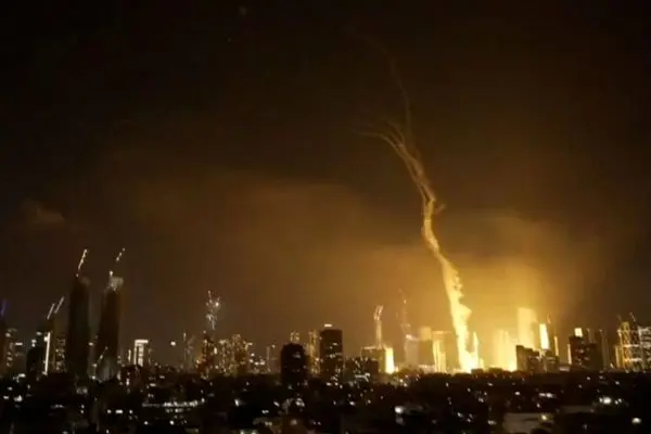 موشک‌‌های ایران به آسمان حیفا رسیدند