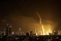 موشک‌‌های ایران به آسمان حیفا رسیدند