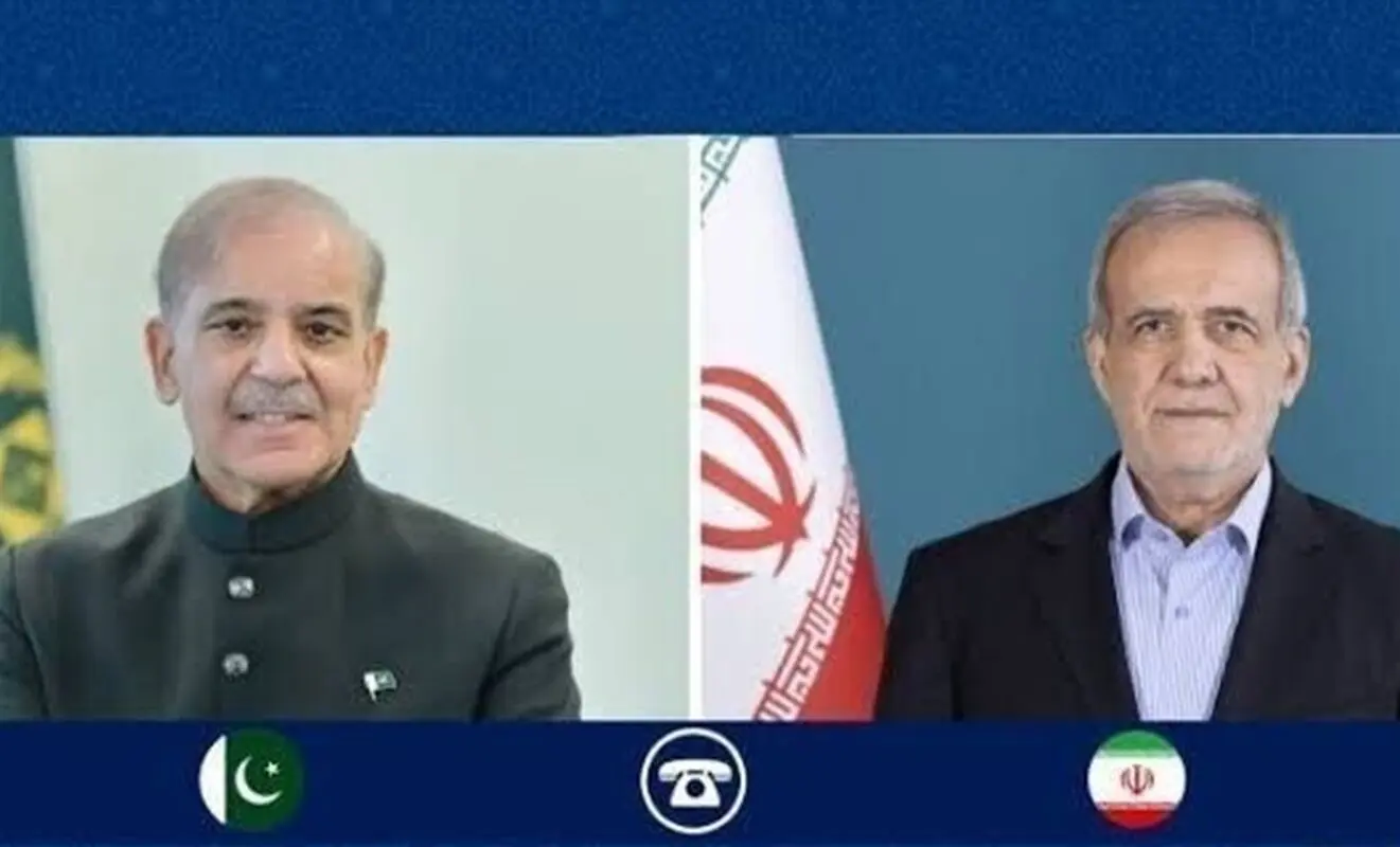 گفتگوی تلفنی پزشکیان با نخست وزیر پاکستان