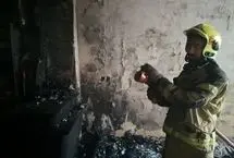 آتش سوزی مرگبار در نعمت آباد تهران/  ۱۵ نفر نجات یافتند