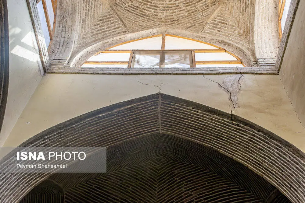 تصاویر؛ فرونشست در مسجد جامع اصفهان 24