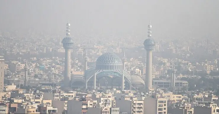 شاخص آلودگی هوا اصفهان امروز سه شنبه ۱۱ آذر