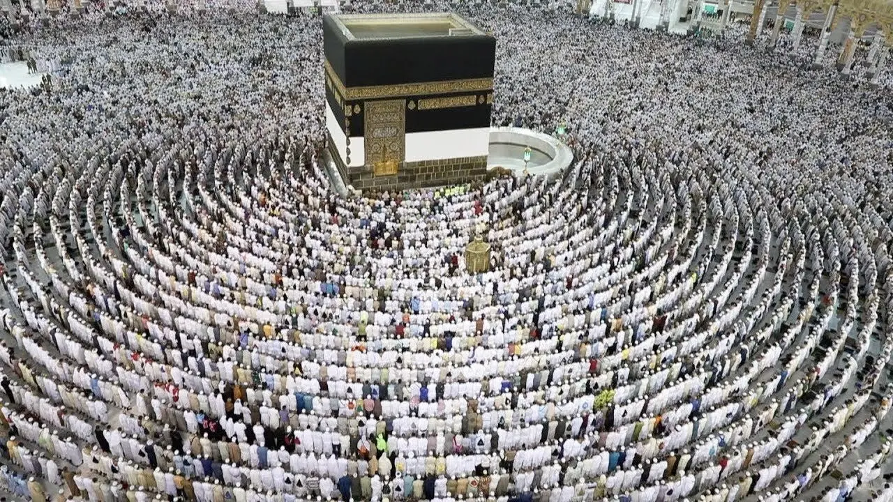 ببینید؛ تایم‌لپس دیدنی از طواف خانه خدا