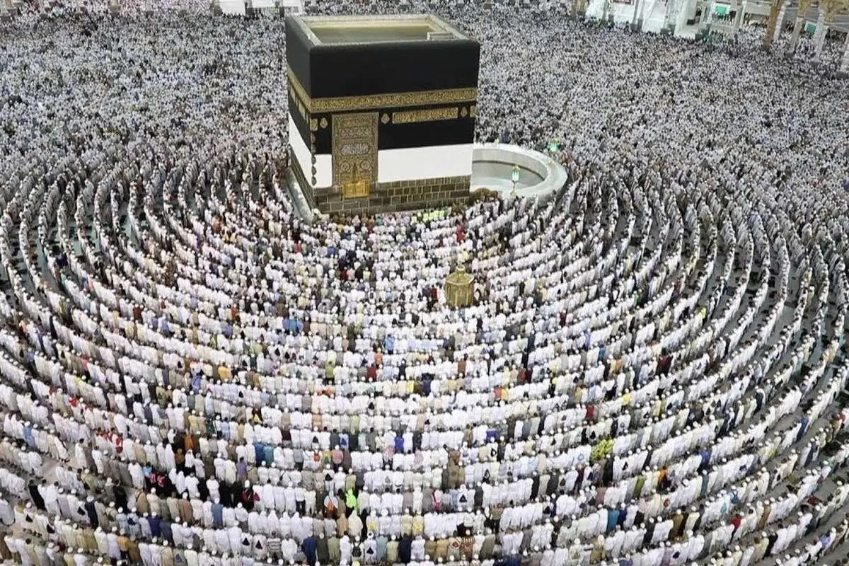 ببینید؛ تایم‌لپس دیدنی از طواف خانه خدا