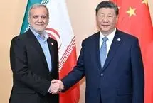 پزشکیان با همسر رییس جمهور چین دست نداد