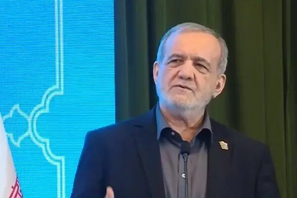 پیام پزشکیان/ خون خواهی را وظیفه و حق مشروع خود می‌دانیم