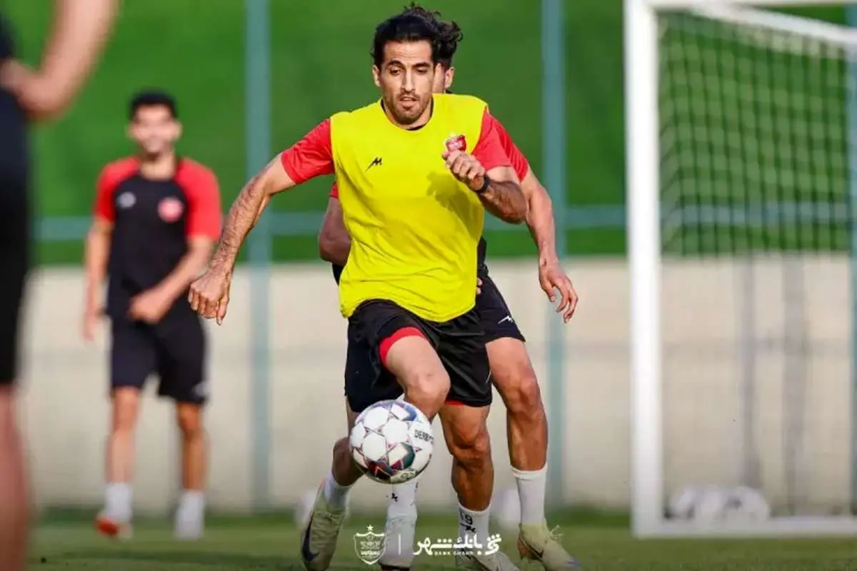 دفاع چپ پرسپولیس مدل هاشمیان مشخص شد: وحید امیری!
