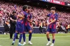 بارسلونا 4 - 1 اسپانیول؛ بی‌رحمی یامال و رفقا