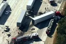 ببینید؛ راننده ۲۱ ساله کامیون، تصادفی مرگبار را رقم زد