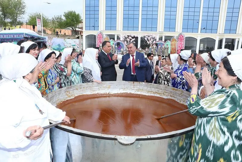 سمنو، خوراک سنتی نوروز در تاجیکستان، به ثبت جهانی رسید