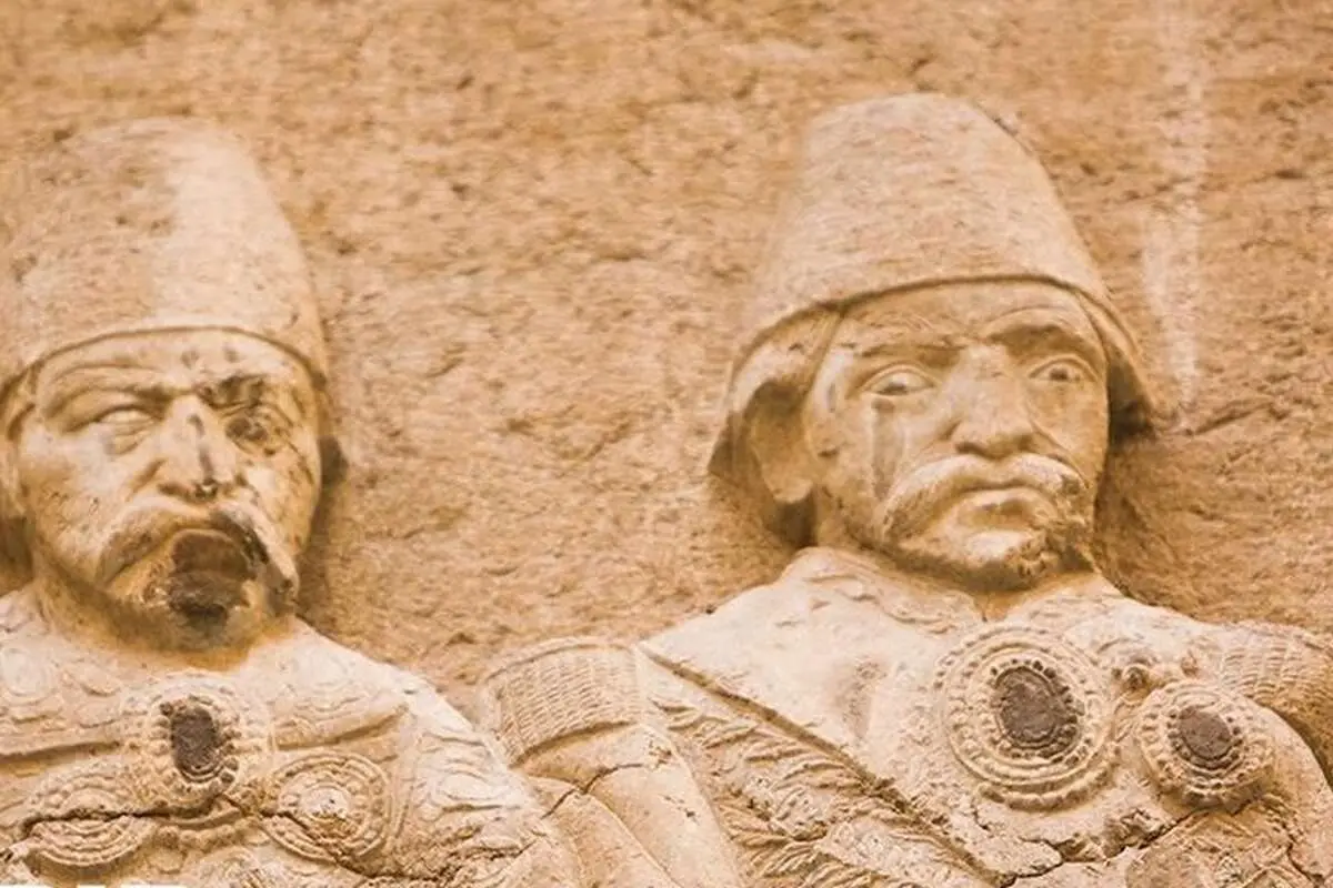 تصاویر؛ نقشی از شمایل ناصرالدین شاه در لاریجان