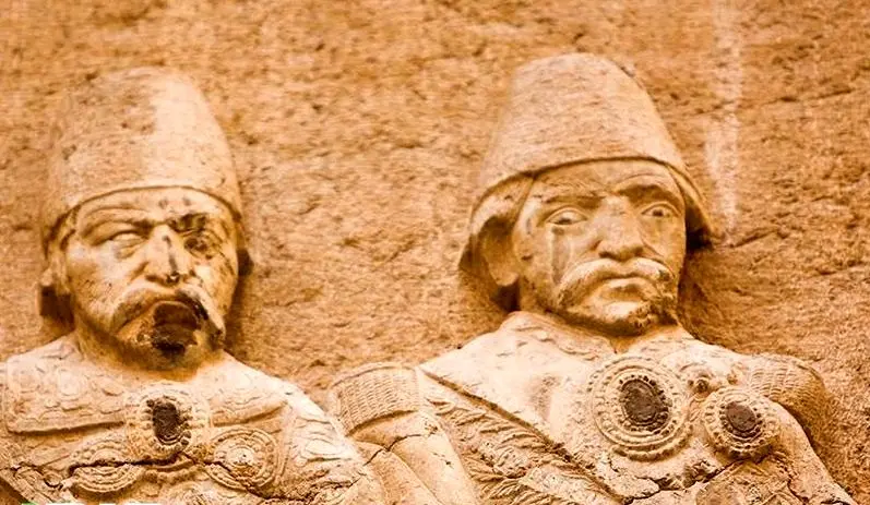 تصاویر؛ نقشی از شمایل ناصرالدین شاه در لاریجان