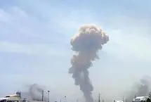 انفجار در کارخانه کشتی‌سازی در چین