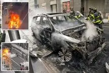 ببینید؛ لحظه انفجار خودرویی که نیویورک را لرزاند