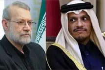 وزارت امور خارجه قطر: با کمک لاریجانی در حال حل مشکلات ایران و آمریکا هستیم
