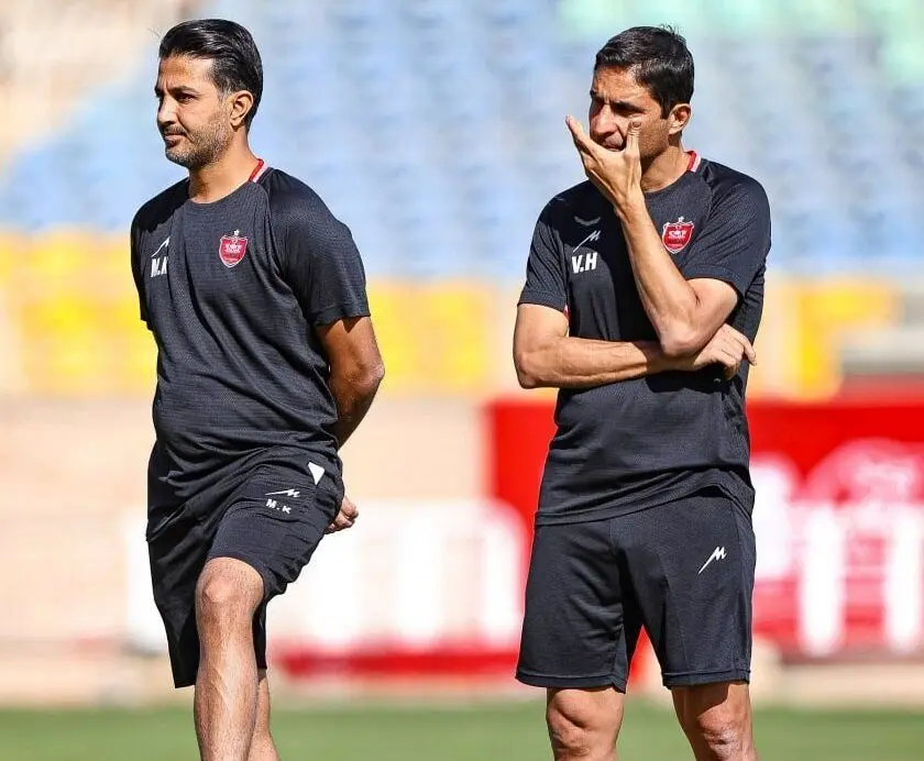 چهره دمق هاشمیان بعد از اخراج درویش از پرسپولیس