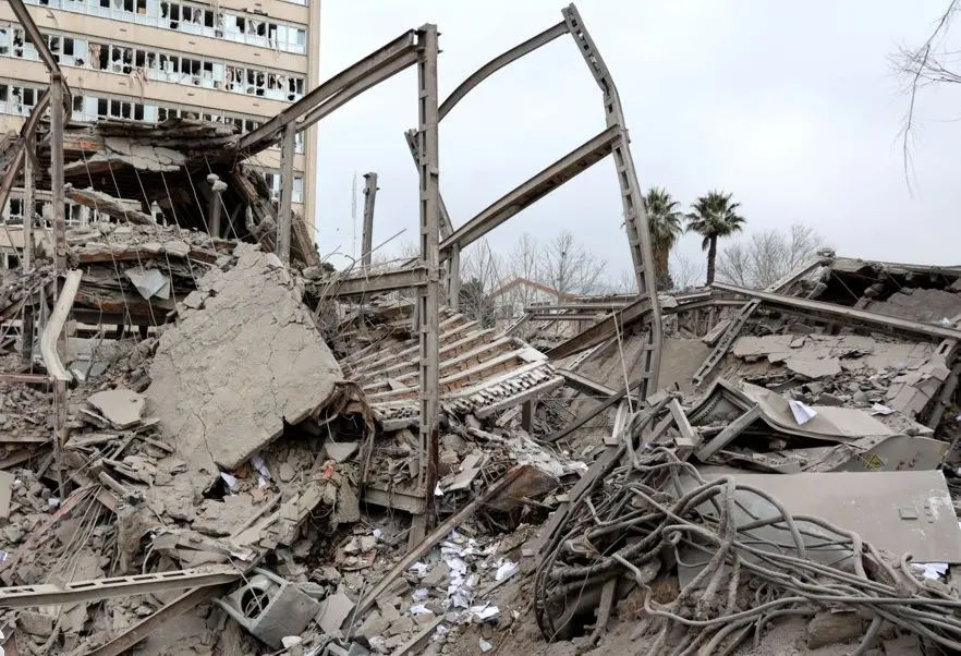 تصاویر؛ خسارات حمله به منطقه ۱۵ خرداد