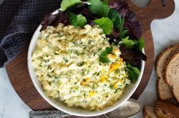 طرز تهیه سالاد تخم مرغ، سالاد خوشمزه و سرشار از پروتئین 
