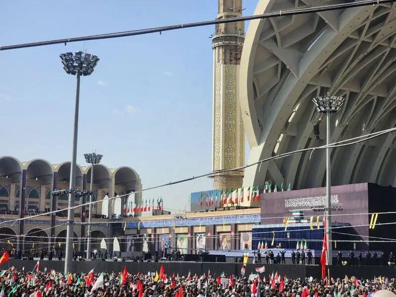 مراسم تشییع رهبر