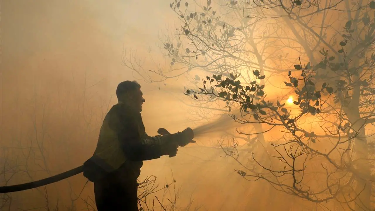 آیا خشک شدن دریاچه ارومیه عامل گسترش آتش‌سوزی در پارک ملی است؟