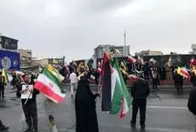 تصاویری از مردم تهران در راهپیمایی روز جهانی قدس