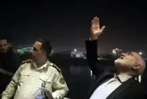 جلوگیری استاندار خوزستان از خودکشی یک جوان روی پل سفید
