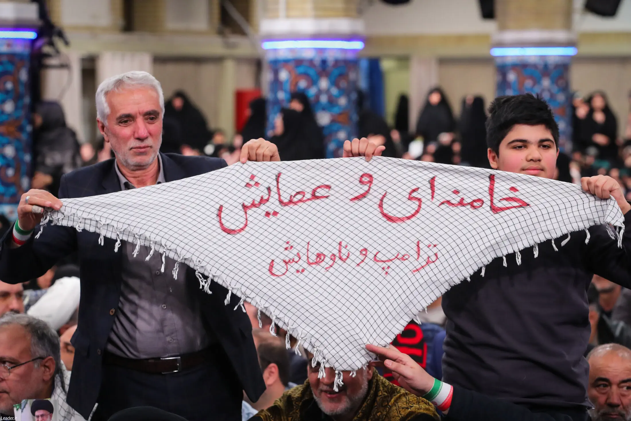 تصاویر؛ متن و حاشیه دیدار مردم آذربایجان شرقی با رهبر انقلاب