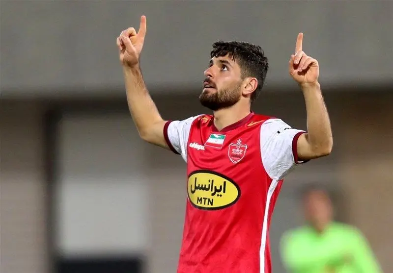 ببینید؛ گل اول پرسپولیس توسط محمد عمری به ذوب‌آهن دقیقه ۳۸