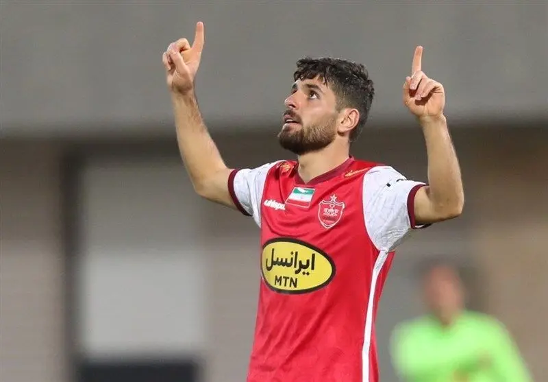 ببینید؛ گل اول پرسپولیس توسط محمد عمری به ذوب‌آهن دقیقه ۳۸