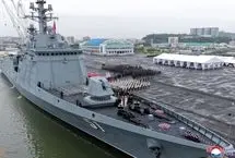 رونمایی کیم جونگ اون از یک ناوشکن پنج هزار تُنی