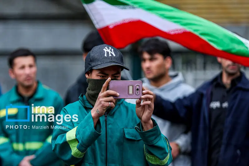 تشییع پیکر پاکبان شهید۳