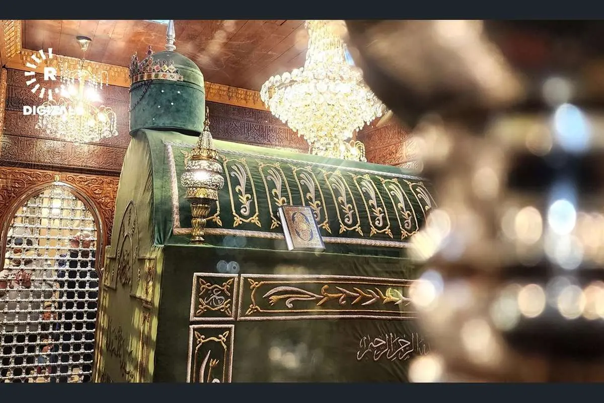 تصاویر؛ زیارت مسجدی که محل دفن سر مبارک امام حسین(ع) است