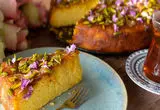 طرز تهیه کیک خیس ایرانی؛ پرشین رز 

