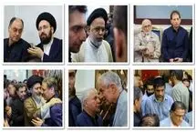 حواشی مراسم ختم پدر علی انصاری