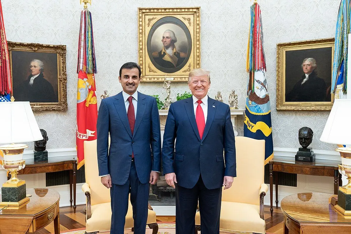 پایان مثبت نشست ترامپ و نخست‌وزیر قطر