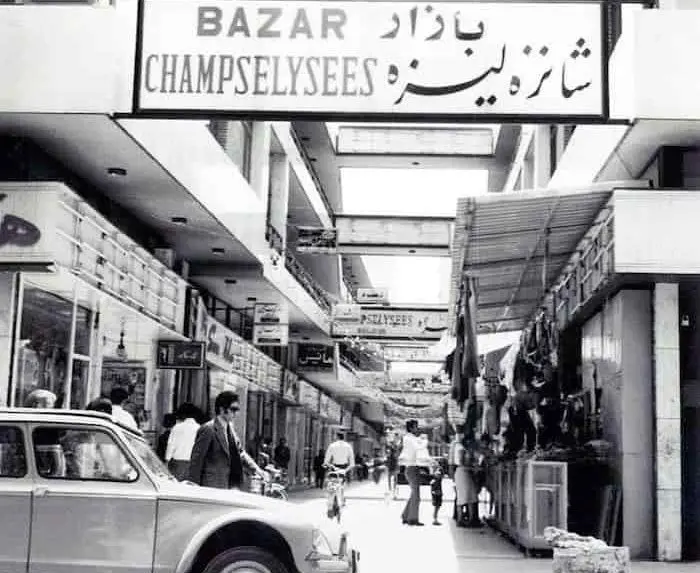 یک عکس یک روایت: بازار شانزه‌لیزه، پاریس در قلب تهران!