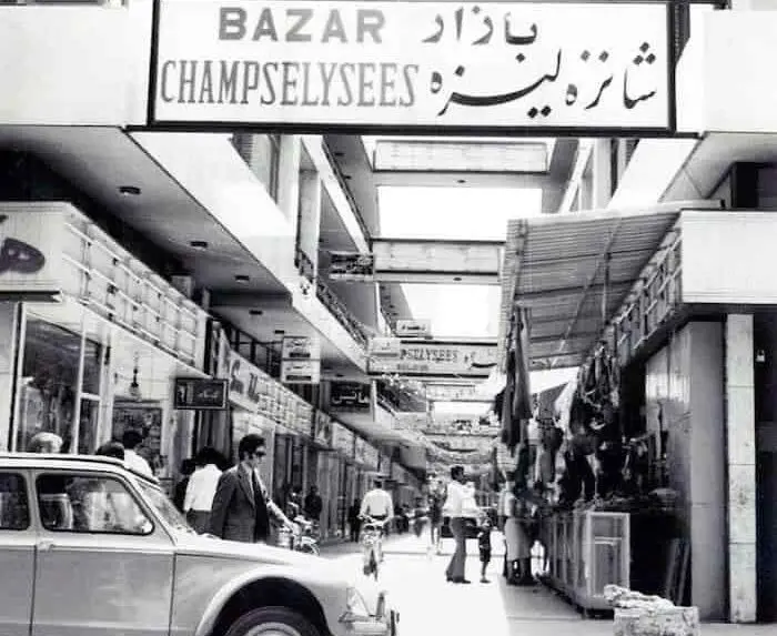 یک عکس یک روایت: بازار شانزه‌لیزه، پاریس در قلب تهران!