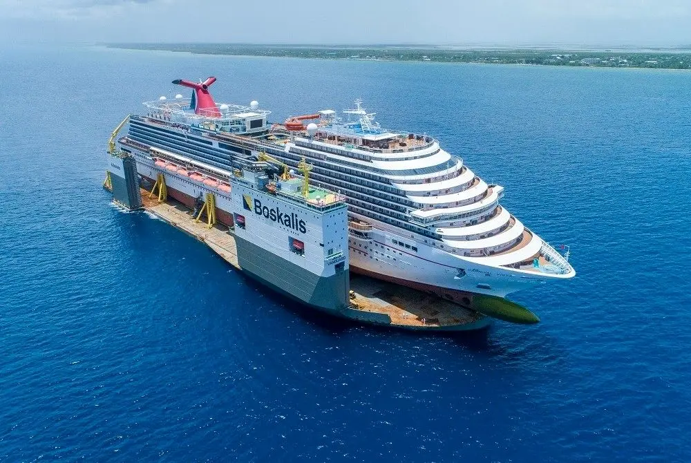 تایم‌ لپس خیره‌‌کننده از ساخت کشتی تفریحی