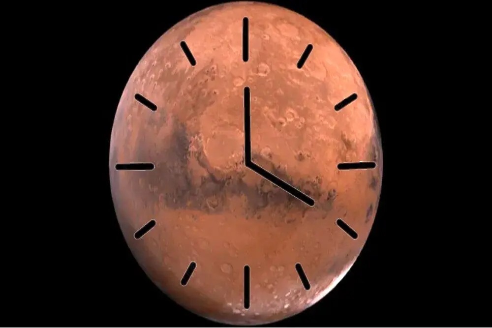 در مریخ زمان زودتر از زمین می گذرد!