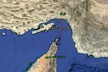 جدیدترین تصاویر از تنگه هرمز و توقف کشتی‌ها قبل از ورود به تنگه