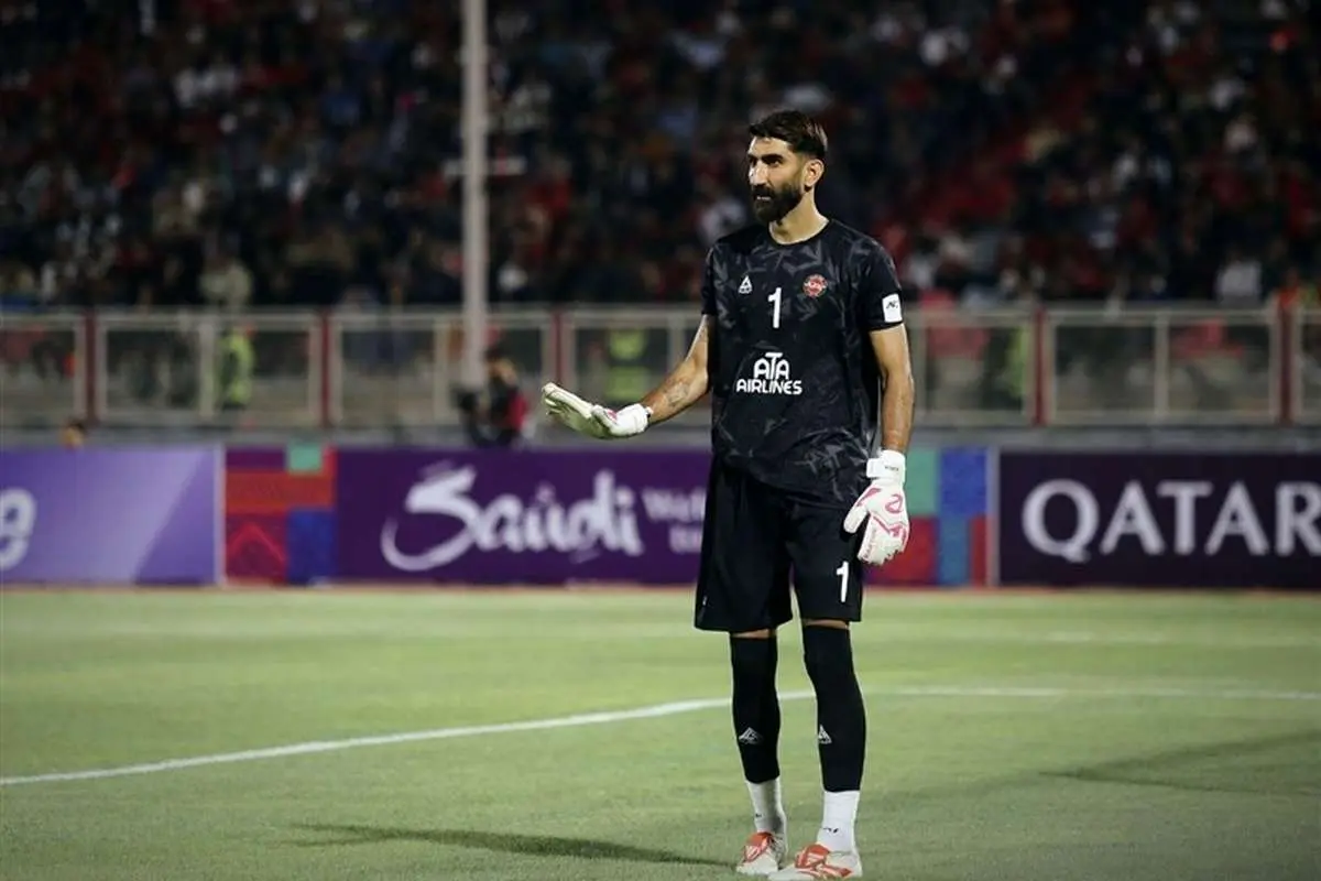 تمجید بیرانوند از شجاع بعد از بازی با الشرطه