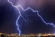 رگبارو رعد و برق در تهران از بعد از ظهر دوشنبه