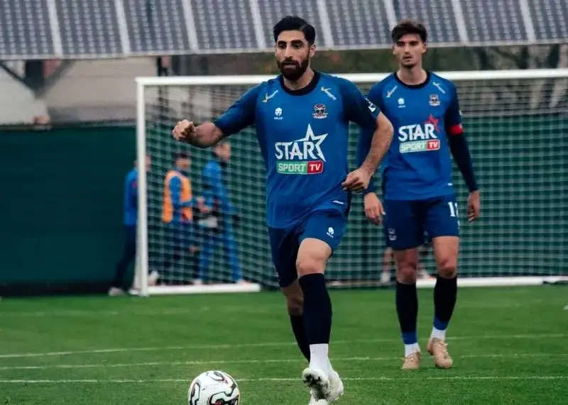 کاپیتان تیم‌ملی آماده دومین بازی فصل!