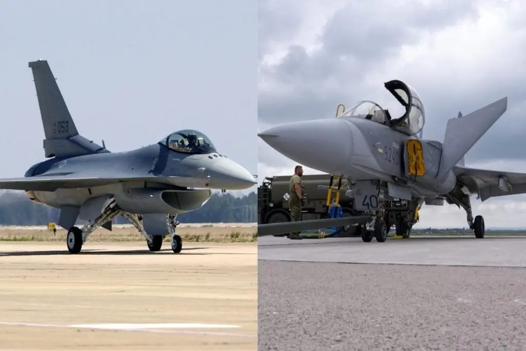دوئل عقاب آمریکایی و شکارچی سوئدی؛ F-16 Fighting Falcon در برابرJas 39 Gripen E