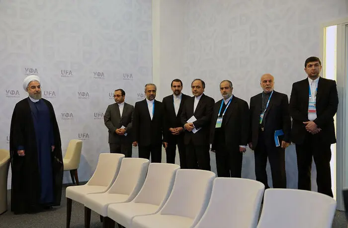 (تصاویر) دیدار روحانی و نخست وزیر هند