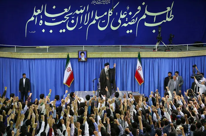 (تصاویر) دیدار دانشجویان با رهبرانقلاب