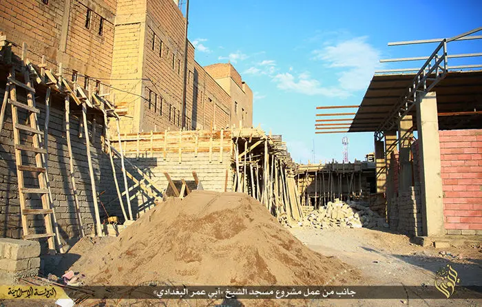 (تصاویر) افتتاح مسجد  ابوعمر البغدادی در موصل