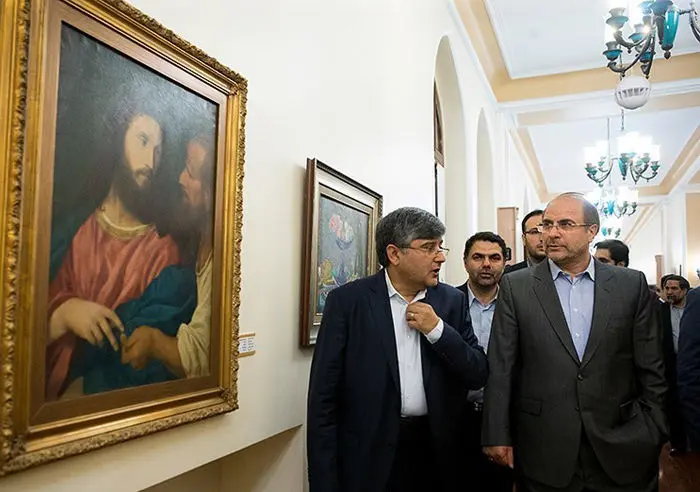 (تصاویر) افطاری قالیباف با هنرمندان