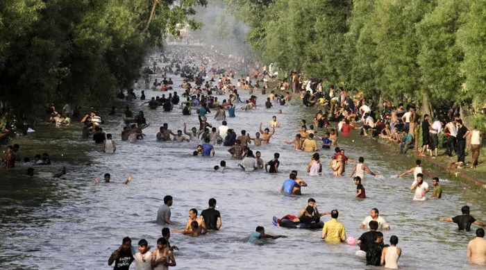 (تصاویر) گرمای مرگبار در پاکستان